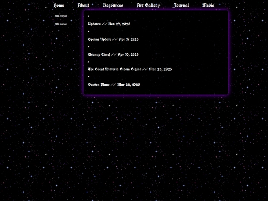 pages/2025-journal screenshot