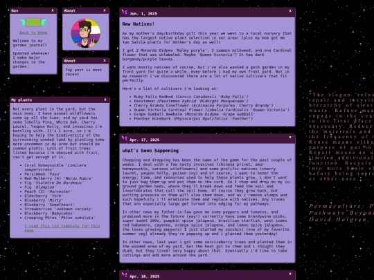 pages/gardenjournal screenshot