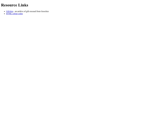 resources screenshot
