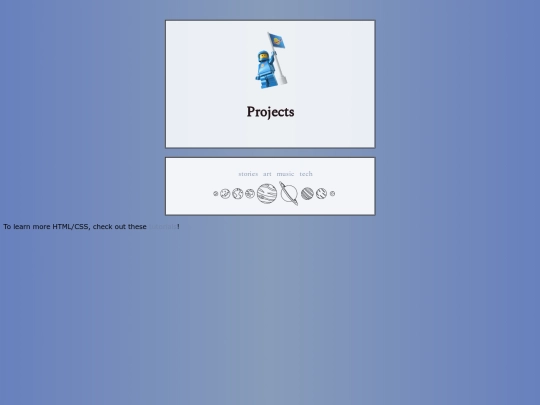 projects screenshot