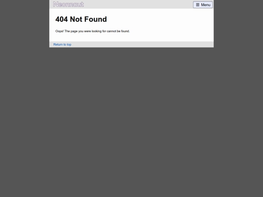 not_found screenshot