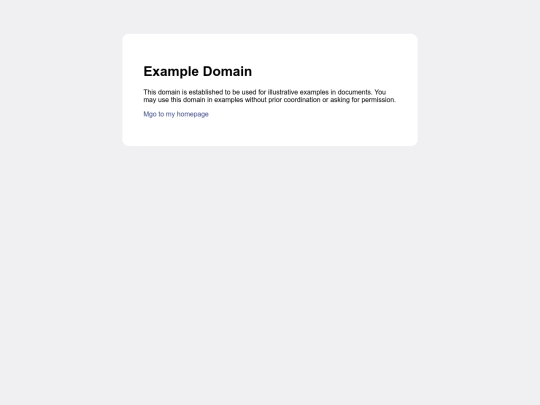 example screenshot