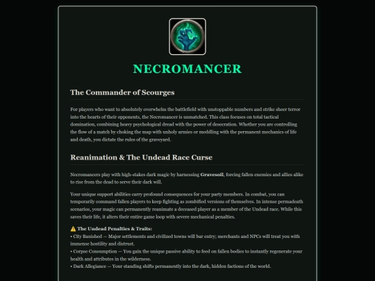 Necromancer screenshot