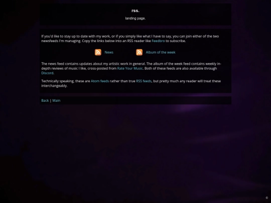 rss screenshot