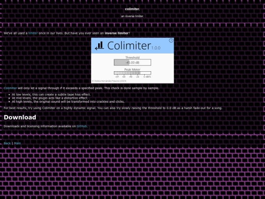 software/colimiter screenshot