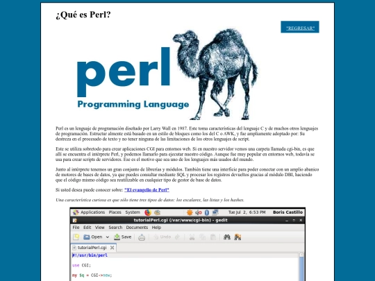 perl screenshot