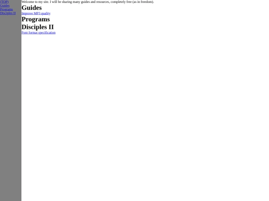 index screenshot