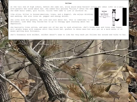 ocs/killer screenshot