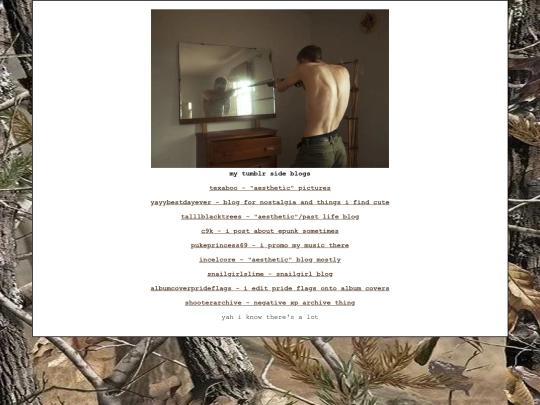 sideblogs screenshot