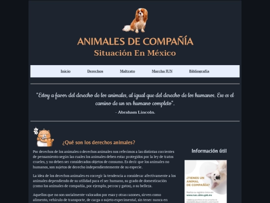 Derechos screenshot