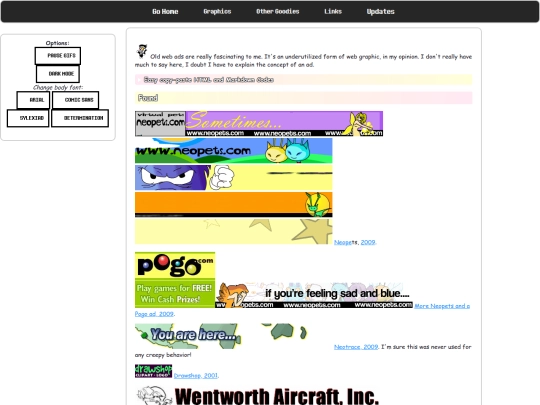 ads screenshot