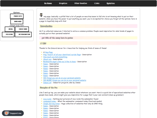 pageideas screenshot