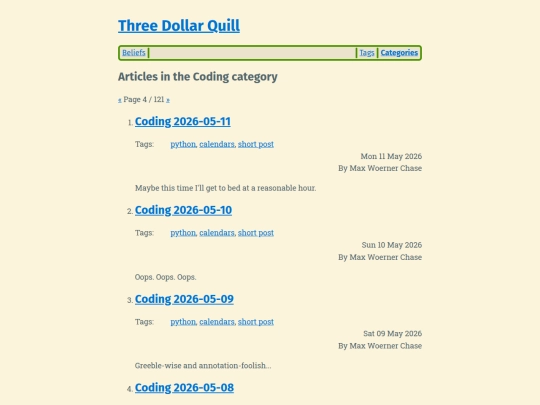 category/coding4 screenshot