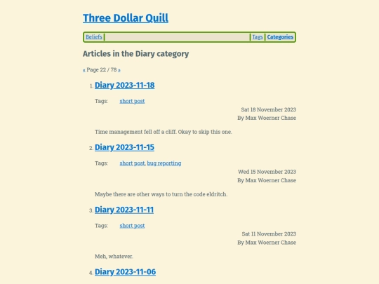 category/diary22 screenshot