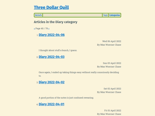 category/diary40 screenshot