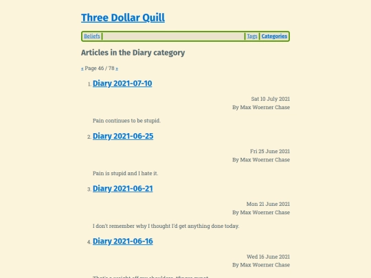 category/diary46 screenshot