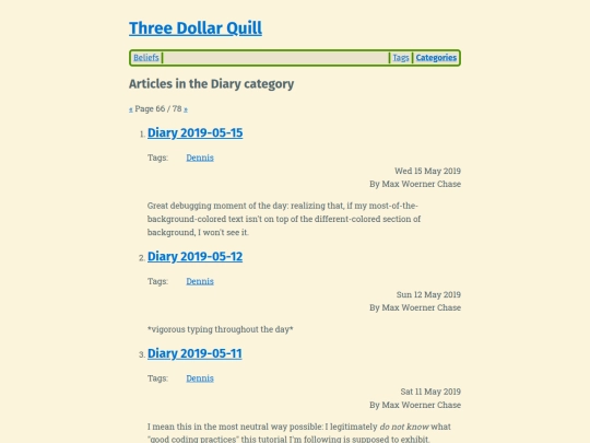 category/diary66 screenshot