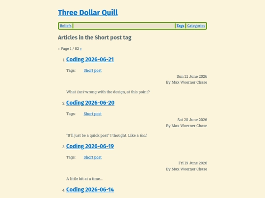 tag/short-post screenshot
