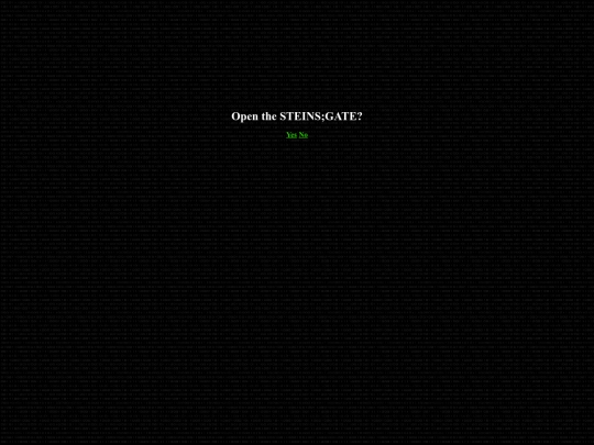 steinsgate screenshot