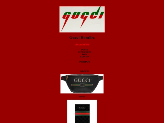 paginas/accesorios screenshot