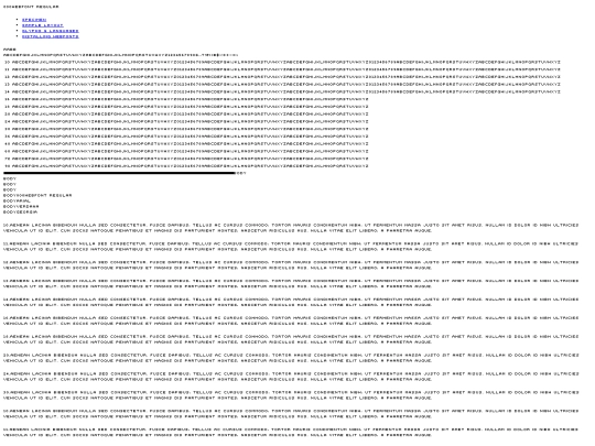 webfont-demo screenshot