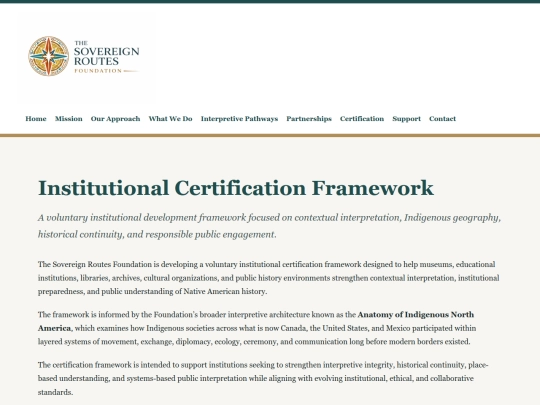 certification screenshot