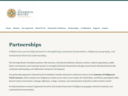 partnerships screenshot