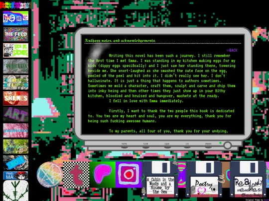 WritiesPages/ProjectE/Acknowledgements screenshot