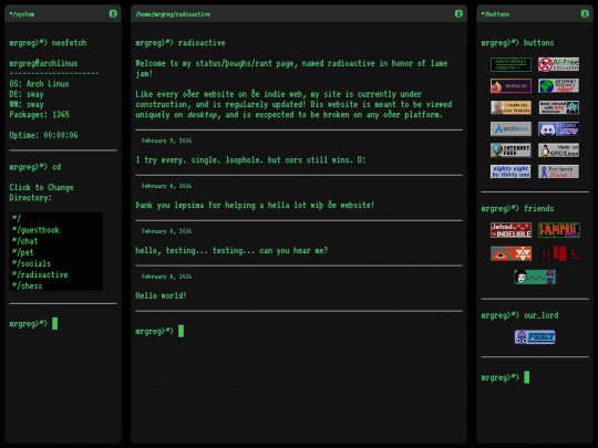 radioactive screenshot