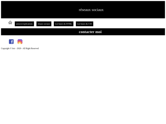 reseau screenshot