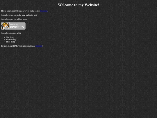 index screenshot