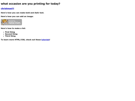 printing screenshot