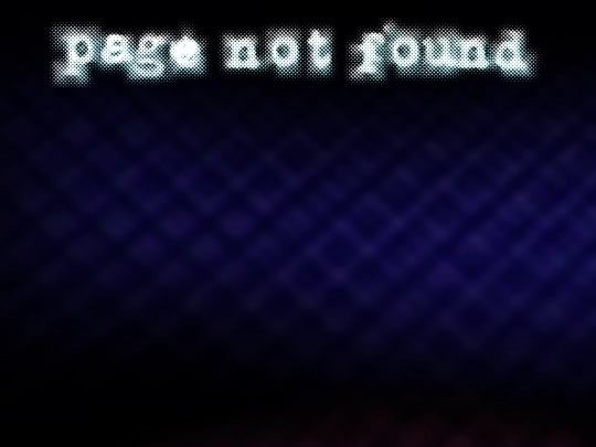 not_found screenshot