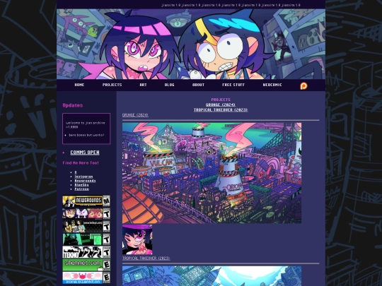 projects screenshot