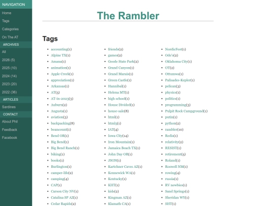tags screenshot