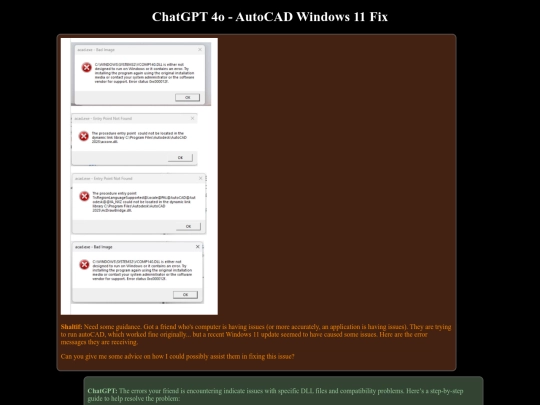 chat/AutoCAD screenshot