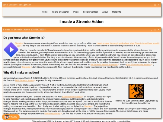 posts/I_made_a_Stremio_Addon screenshot