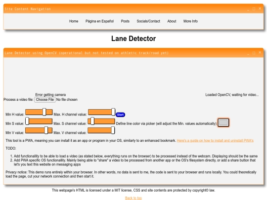 tools/Lane-Detector screenshot