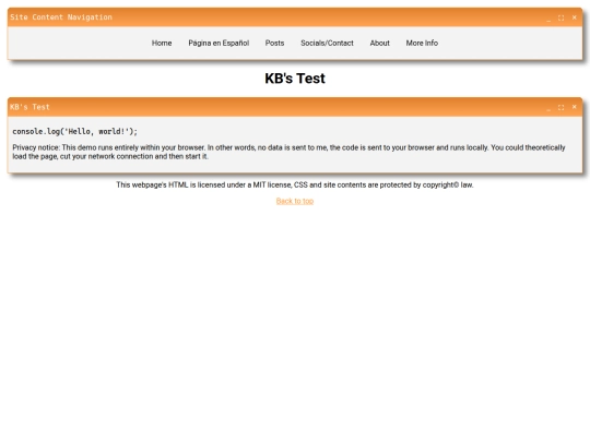 tools/test screenshot