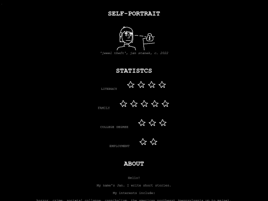 aboutme screenshot
