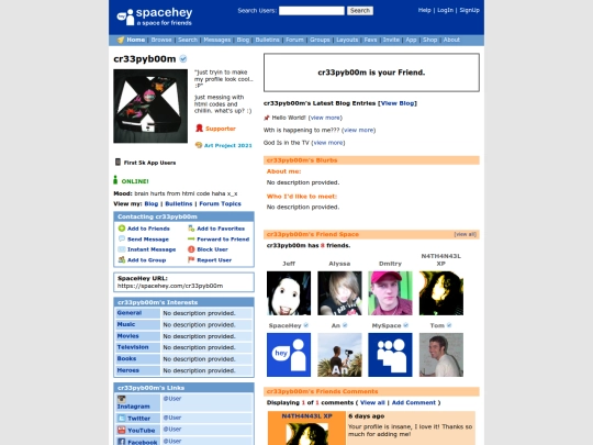 generators&editors/profile screenshot