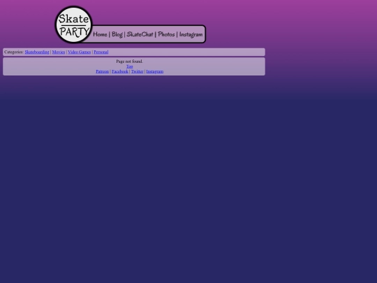 blog screenshot