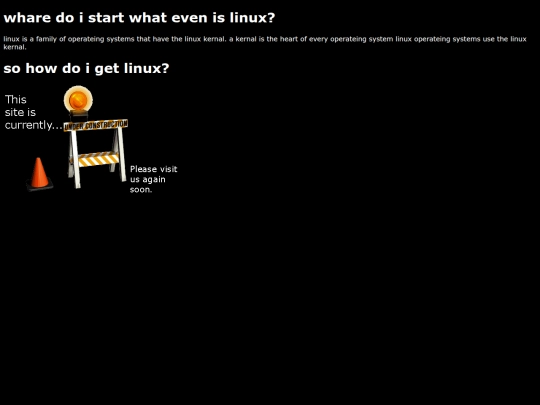 LINUX!!! screenshot