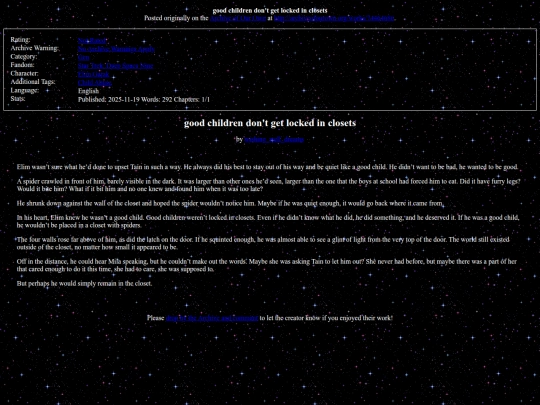 goodchildrendon'tgetlockedinclosets screenshot