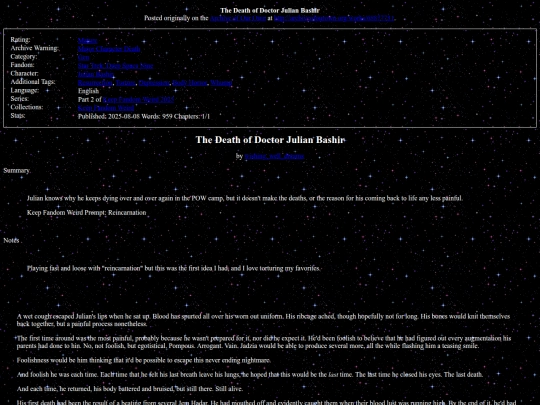 thedeathofdoctorjulianbashir screenshot