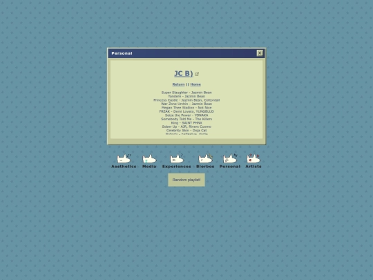 personal/jc screenshot