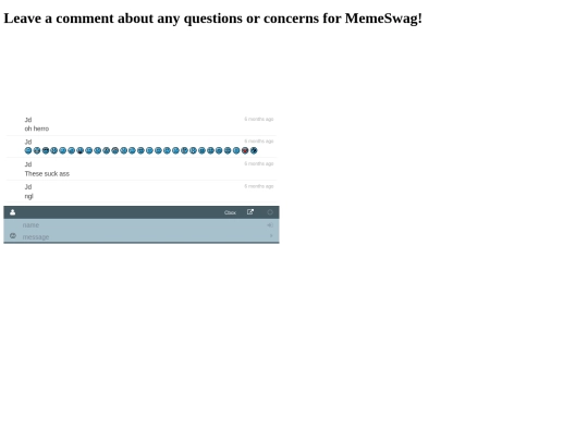 questionsandconcerns screenshot