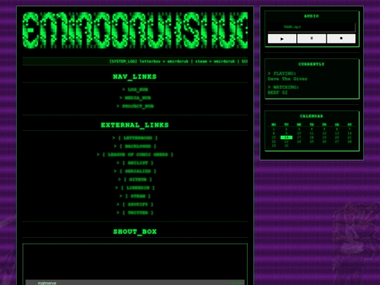 index screenshot