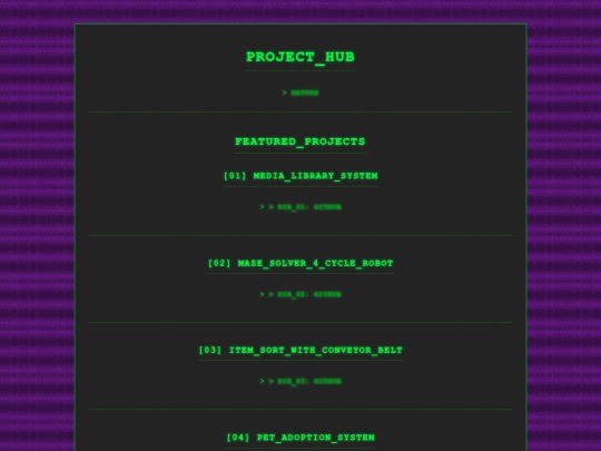 project screenshot