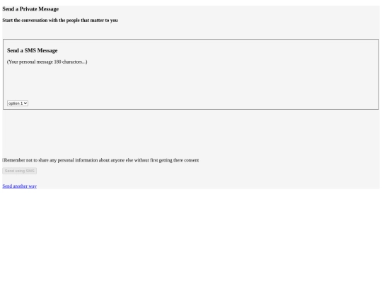 umbraco/smsmessage screenshot